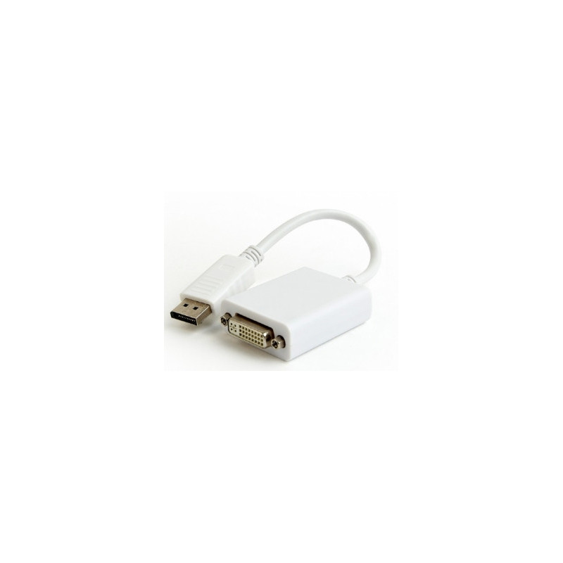 Gembird DisplayPort Male - DVI Female White 4K