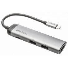 „Verbatim“ USB-C daugiaportinis šakotuvas, USB 3.0, HDMI
