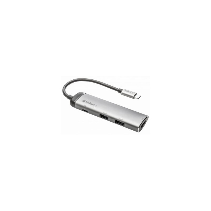 „Verbatim“ USB-C daugiaportinis šakotuvas, USB 3.0, HDMI