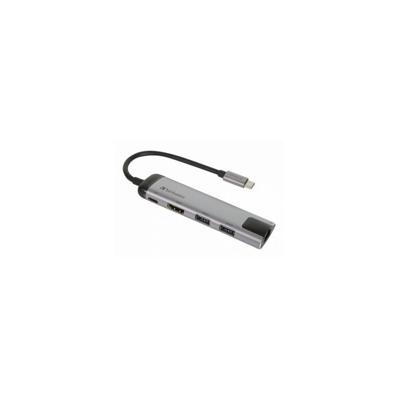 „Verbatim“ USB-C kelių prievadų šakotuvas
