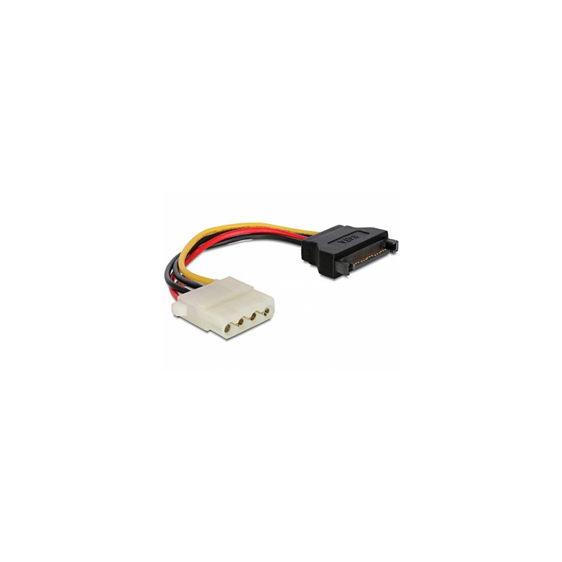 Gembird SATA kištukas - MOLEX kištukas kabelis, 0,15 m