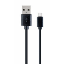 Gembird USB Male - USB Type C Male 1m Black