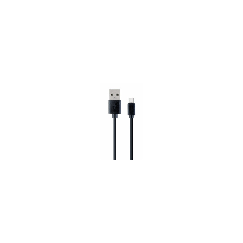 Gembird USB Male - USB Type C Male 1m Black