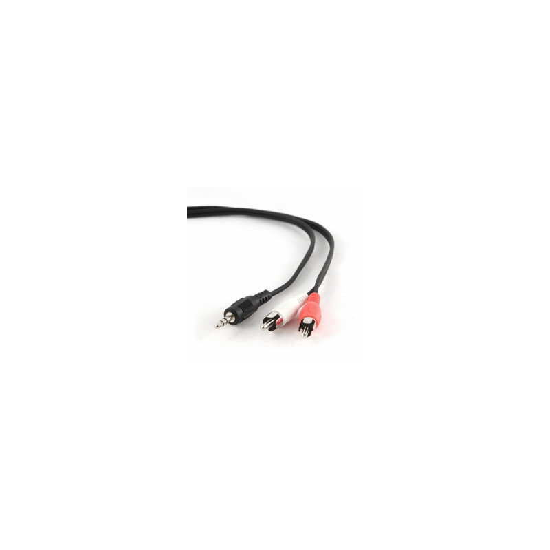 Laidas Gembird 3,5 mm lizdas - 2 x RCA 1,5 m