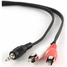 Cable Gembird 3.5mm Jack - 2x RCA 0.2m