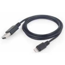 Kabelis Gembird USB kištukas - Apple Lightning kištukas 2m, juodas