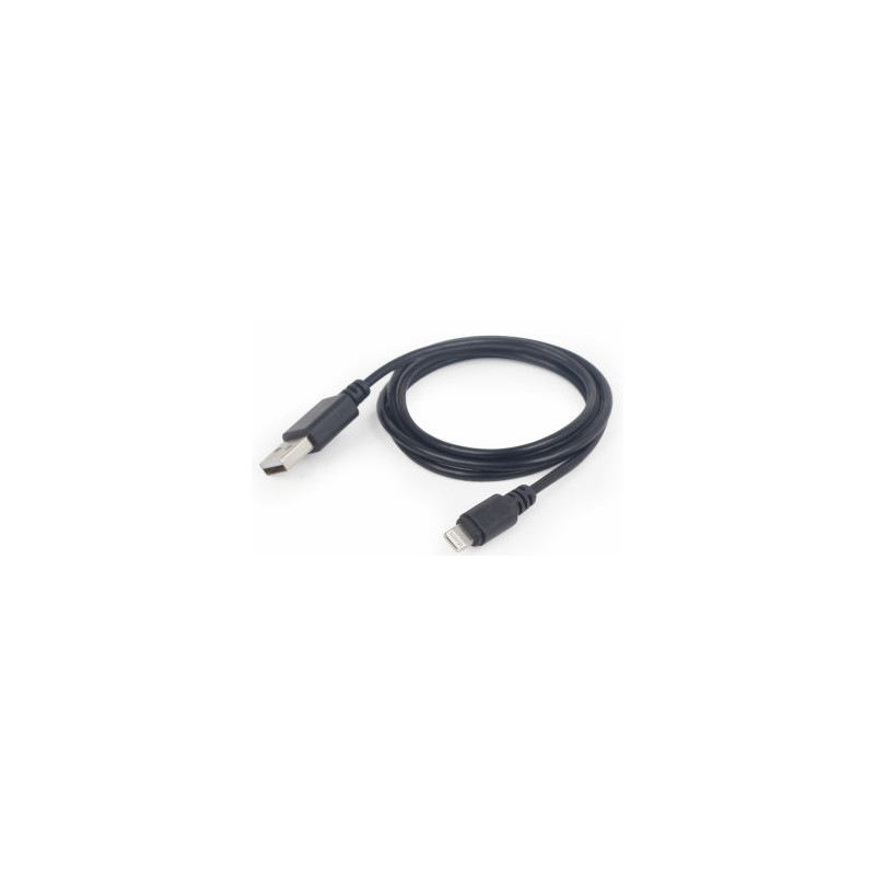 Kabelis Gembird USB kištukas - Apple Lightning kištukas 2m, juodas