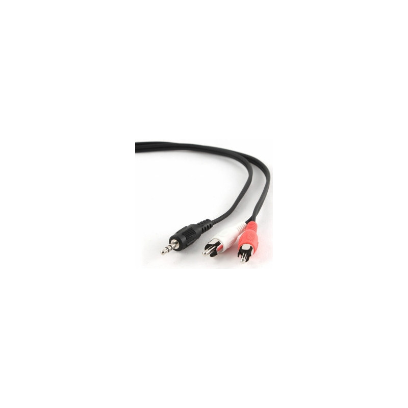 Gembird laidas 3,5 mm lizdas - 2 x RCA 2,5 m