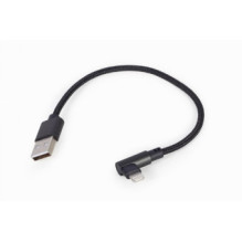 „Gembird“ „Apple Lightning“ kištukas - USB kištukas, 0,2 m, juodas