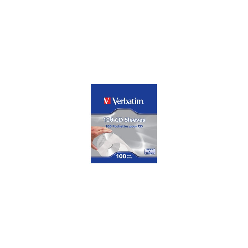 CD / DVD viršeliai Verbatim 100 vnt.