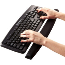Fellowes Memory Foam Wrist Rest Black