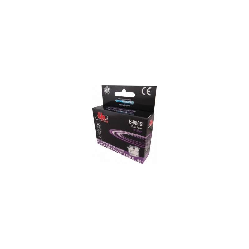 Ink cartridge UPrint Brother LC980 / 1100B Black