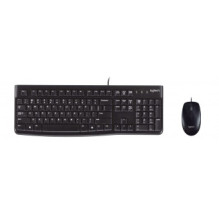 Klaviatūra + pelė Logitech Desktop MK120 USB