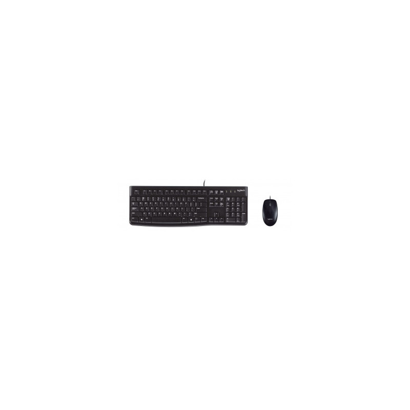 Keyboard + Mouse Logitech Desktop MK120 USB