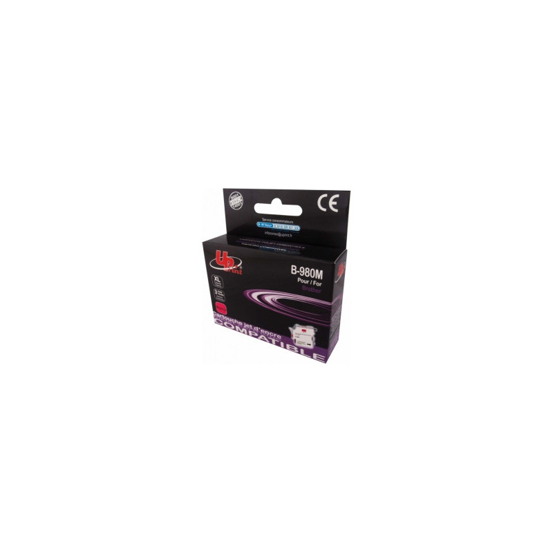 Ink cartridge UPrint Brother LC980 / 1100MA Magenta