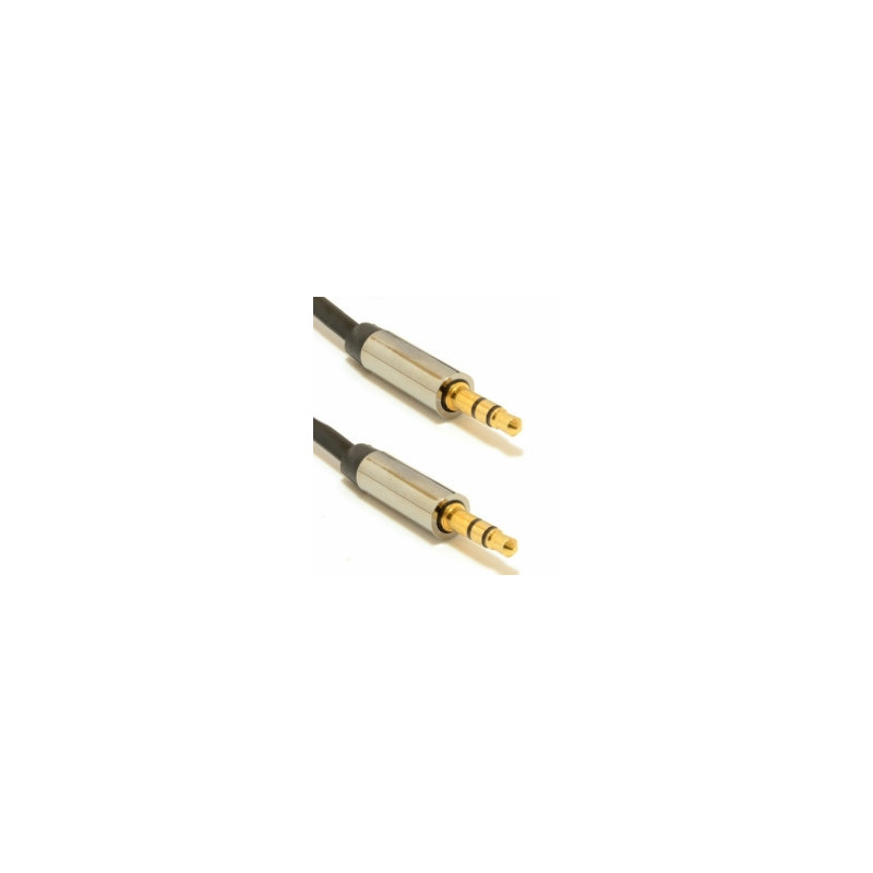 Gembird 3.5mm Male - 3.5mm Male Black 1m