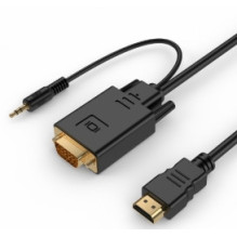 Gembird HDMI Male - VGA Male + 3.5mm 1.8m Full HD