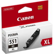 Rašalo kasetė Canon CLI-551XL Bk, juoda