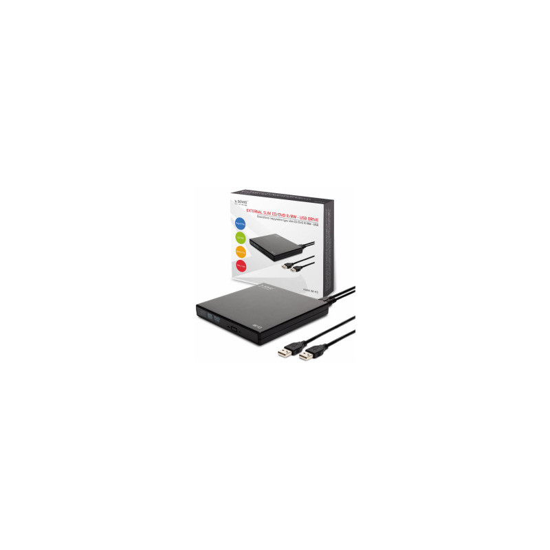 Savio External Slim CD / DVD R / RW - USB Drive