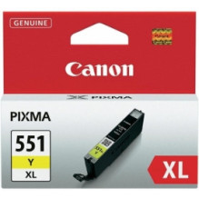 Rašalo kasetė Canon CLI-551XL geltona