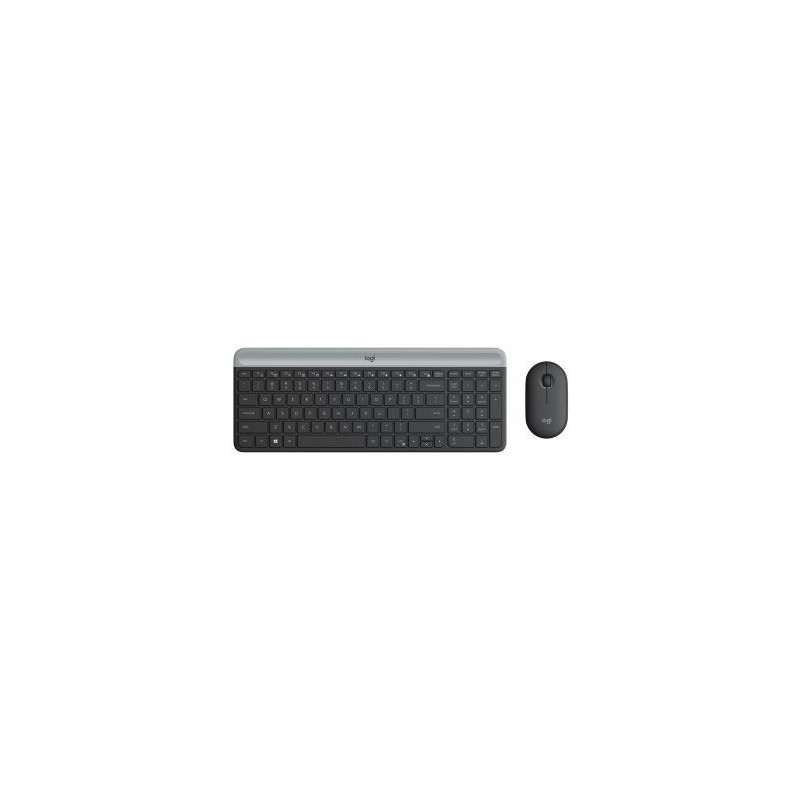 Logitech MK470 Wireless Keyboard and Mouse Combo Graphite