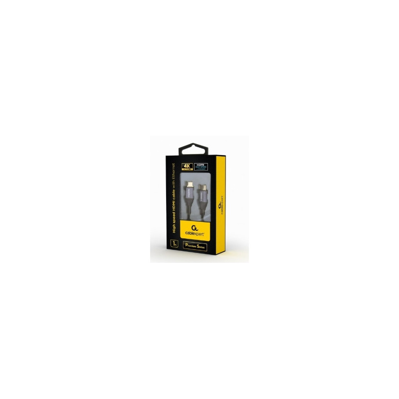 Gembird Premium Series HDMI Male - HDMI Male 1m Stylish Metal