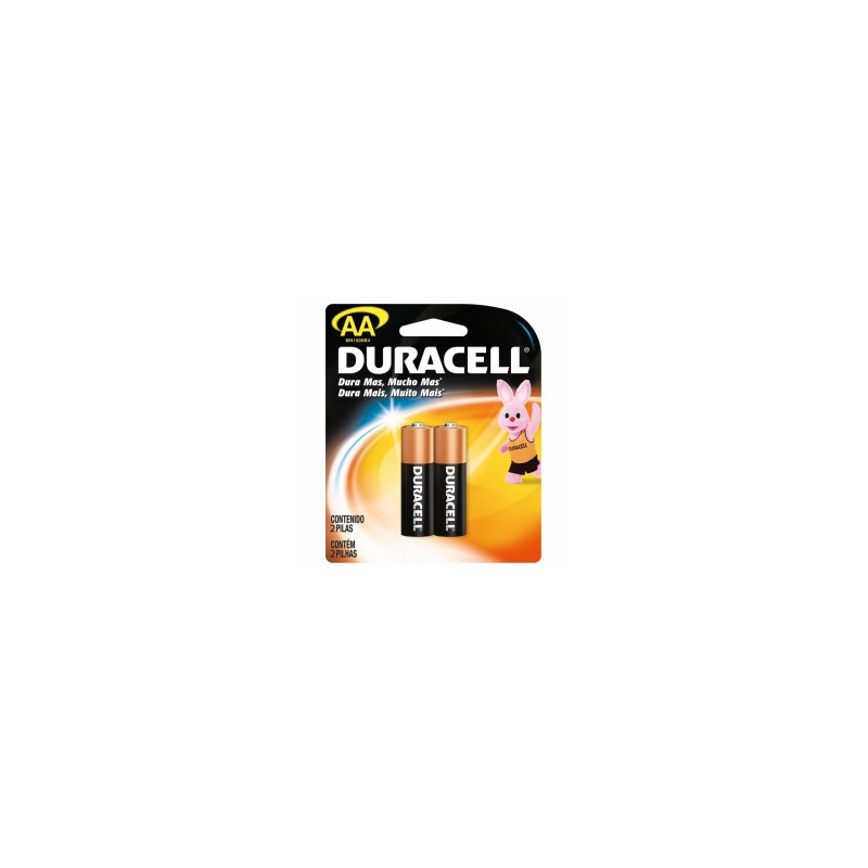 Batteries Duracell AA Alkaline 2pack