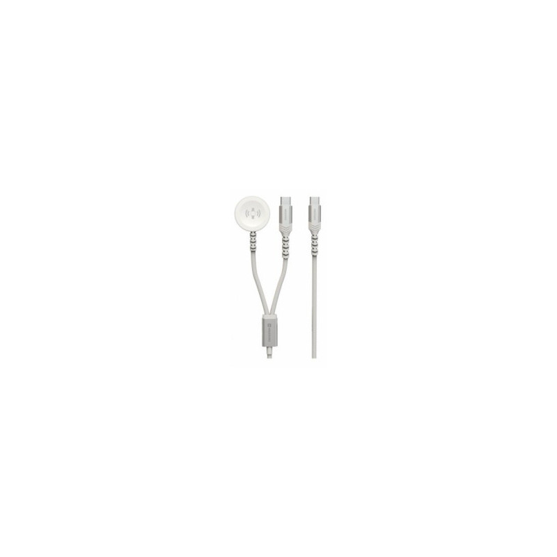Įkroviklis Swissten 2in1 Apple Watch + Type-C 1.2m
