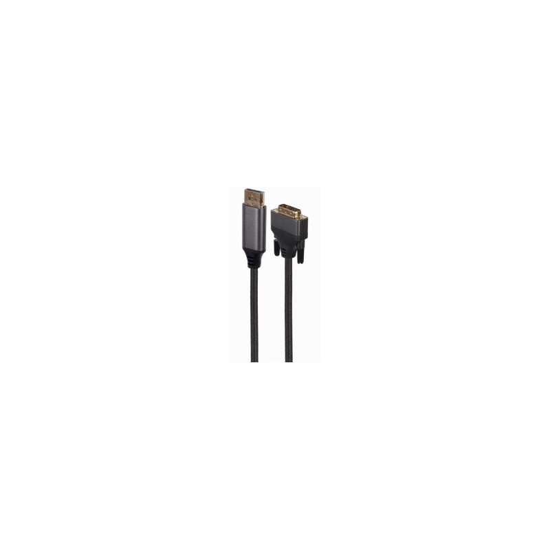 Gembird Premium Series DisplayPort Male - DVI Male 4K 1.8m