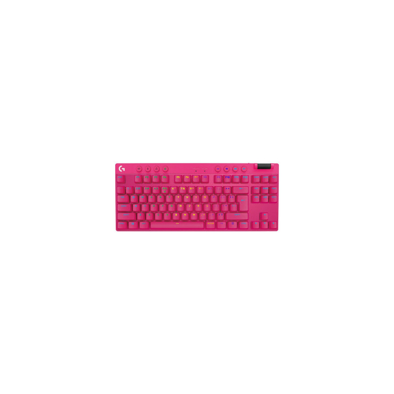 Logitech G Pro X TKL Lightspeed Tactile Keyboard Magenta