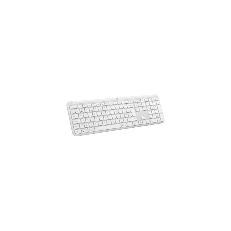 Klaviatūra Logitech K950 Signature Slim, balta