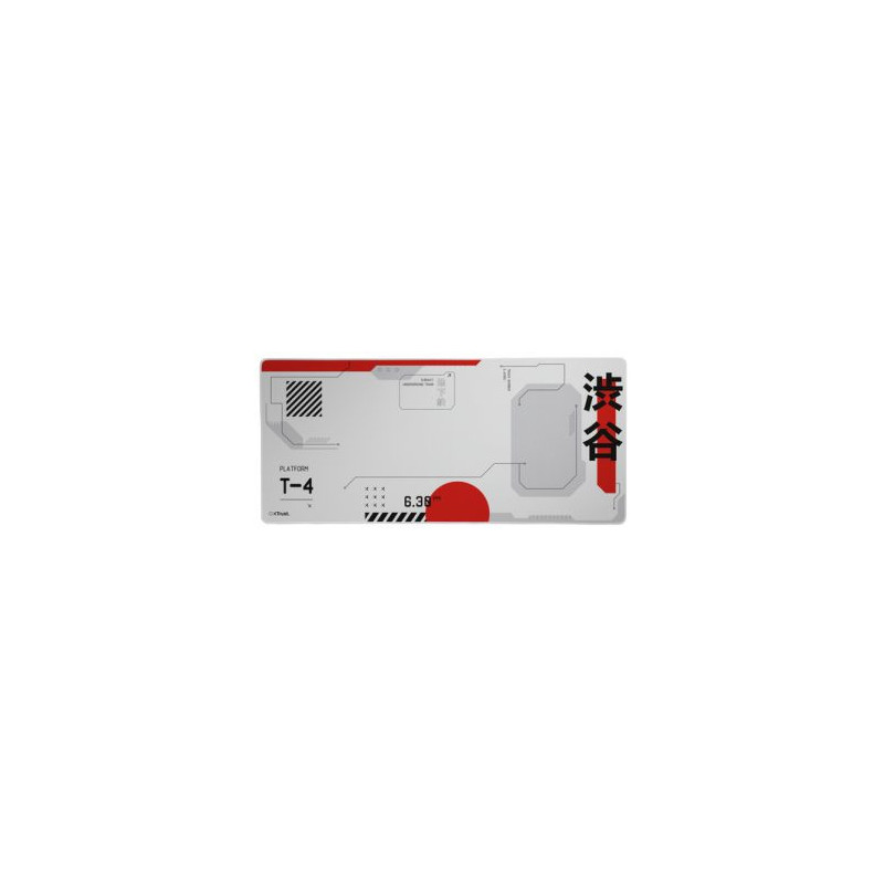 Computer mouse pad Trust GXT 759W XXL Japan White