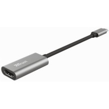 Adapter Trust Dalyx USB-C to HDMI Silver
