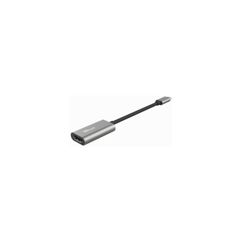 Adapter Trust Dalyx USB-C to HDMI Silver