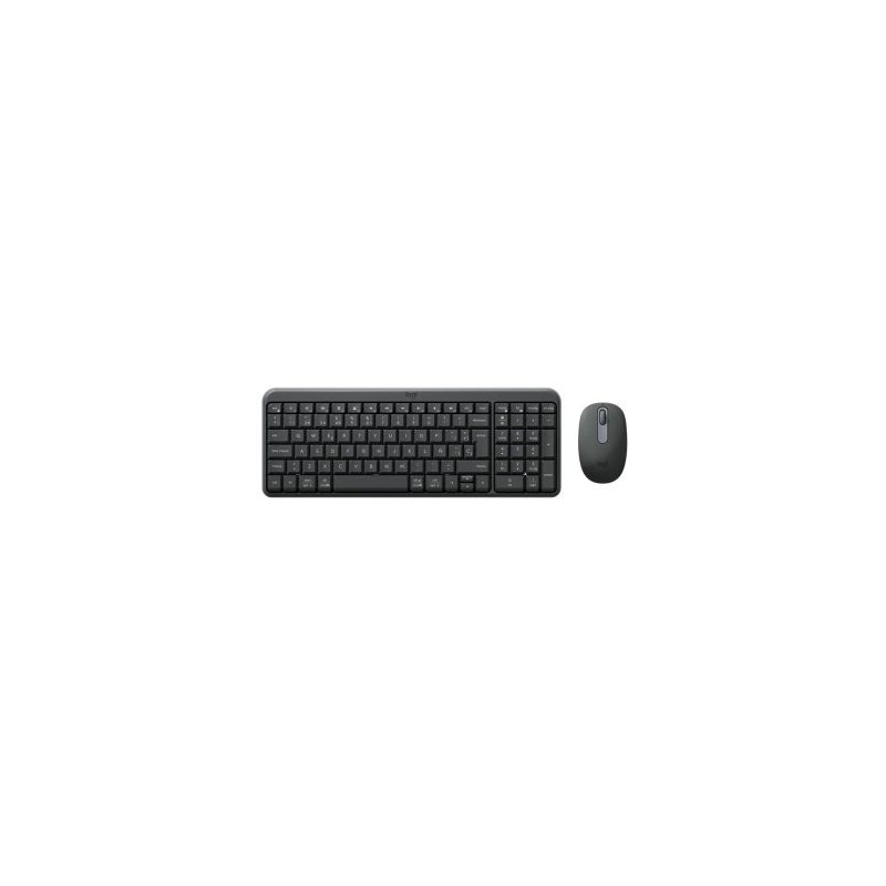 Keyboard and mouse set Logitech MK250 Compact Combo US BT