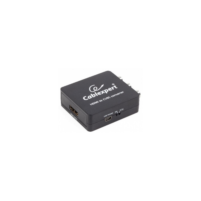 Gembird HDMI į CVBS + stereo garso keitiklis