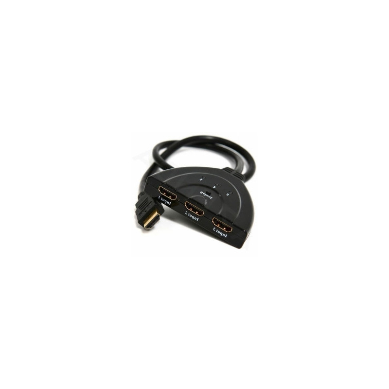 Gembird Switch HDMI Male - HDMI Female Black