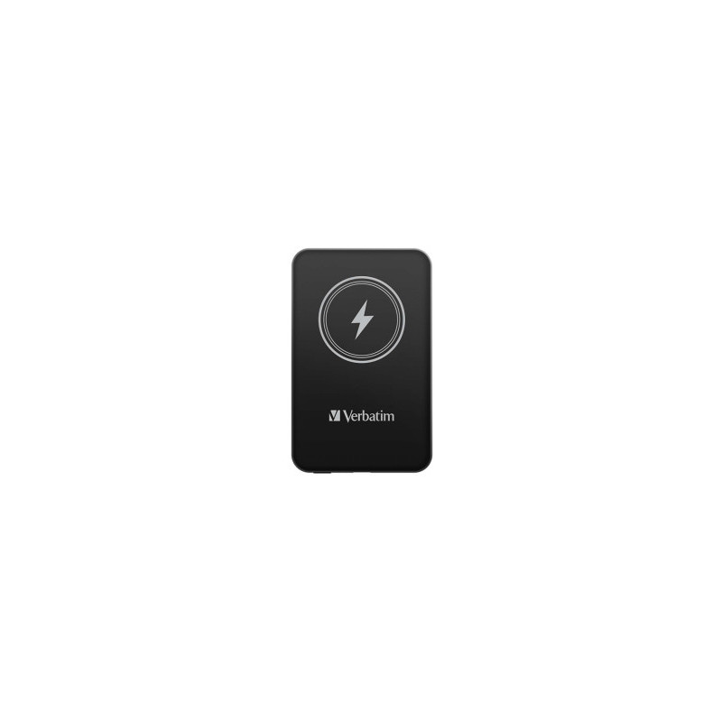 Power Bank Verbatim Wireless 5,000mAh Black