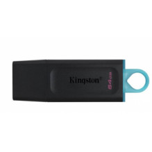 „Kingston“ USB atmintinė „DataTraveler Exodia“, 64 GB, juoda