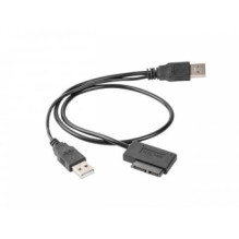 Gembird USB - SATA, skirtas Slim SATA SSD, DVD 0,5 m