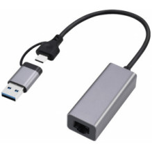 Gembird USB 3.1 + Type-C...
