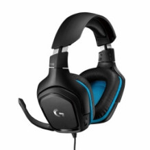 Ausinės „Logitech G432 7.1“ erdvinio garso žaidimų ausinės