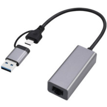 Gembird USB 2.5G gigabito tinklo adapteris, pilkos spalvos