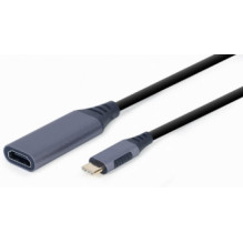 Gembird USB Type-C Male - HDMI Female Space Gray 4K