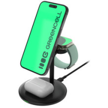 Įkroviklis „Greencell MagScape 3-in-1“ belaidis „MagSafe“ įkroviklis