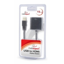 Gembird USB-HDMI adapteris,...
