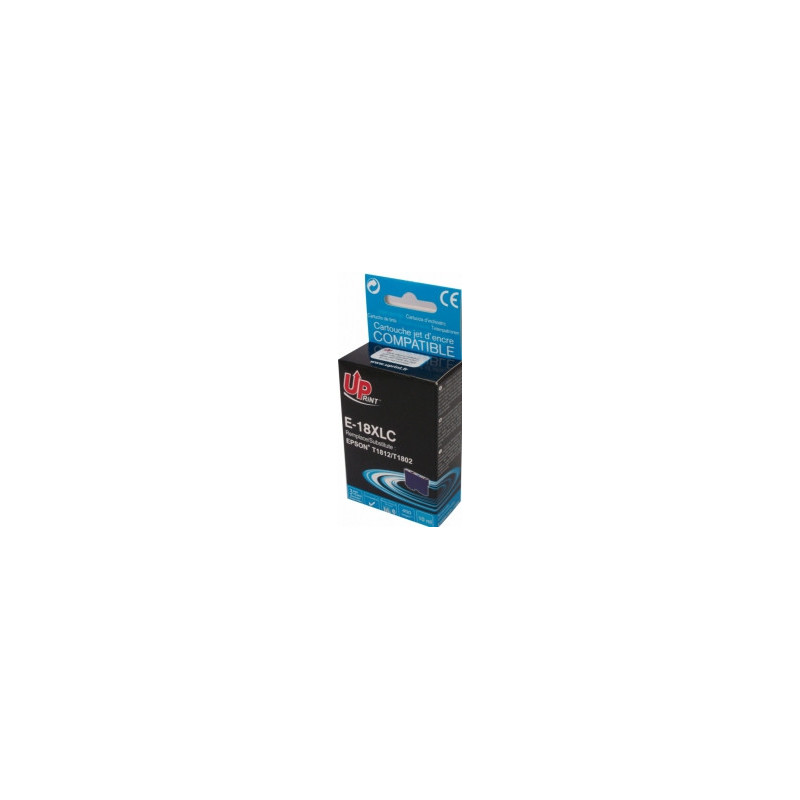 Ink cartridge UPrint Epson T1812XLC Cyan