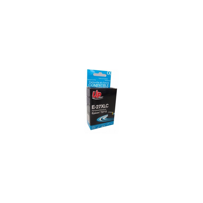 Ink cartridge UPrint Epson 27XLC Cyan