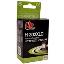 Rašalo kasetė UPrint HP 302XL spalvota