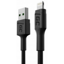 Green Cell GC PowerStream Fast Charging USB-A Male - Lightning Male Cable 30cm